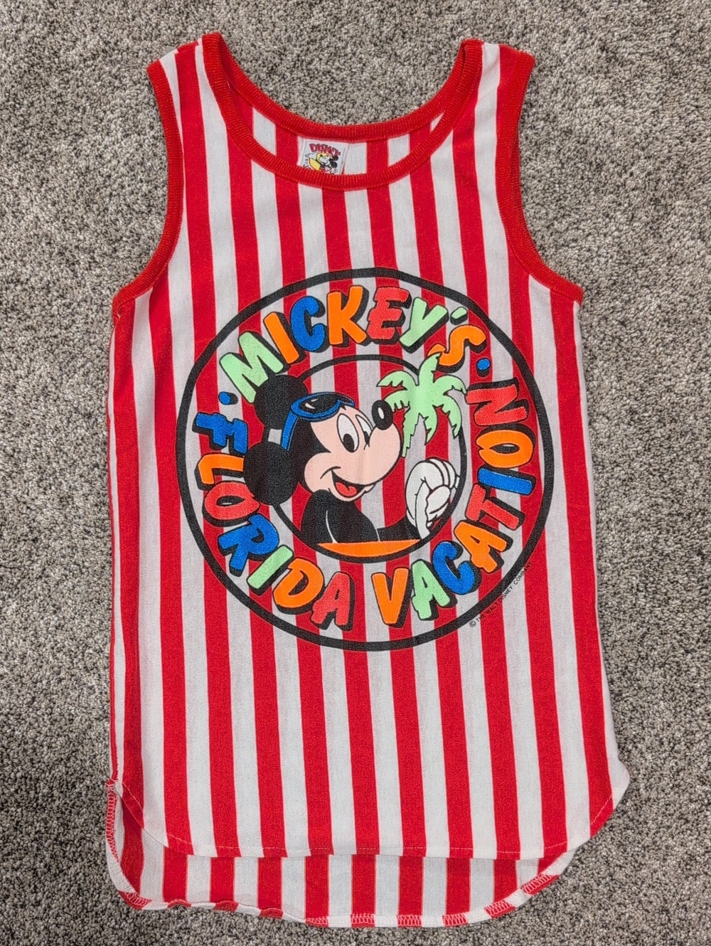 Vintage Disney Mickey Mouse Tank Top